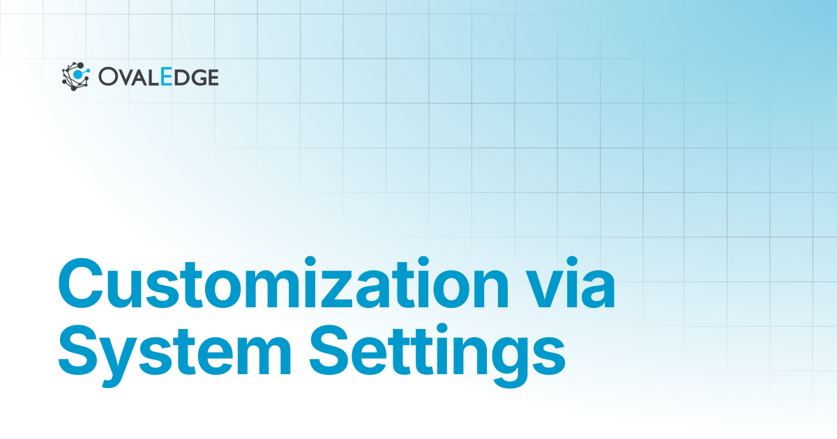 Customization via System Settings | Knowledge Portal